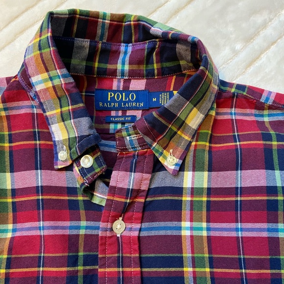 Polo by Ralph Lauren Classic Fit Oxford shirt - size Medium - Picture 3 of 3
